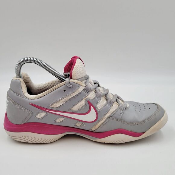 Nike Air Serve Return Womens Gray Pink 488135 002 Athletic Shoes Sneakers Size 9 - Picture 7 of 10
